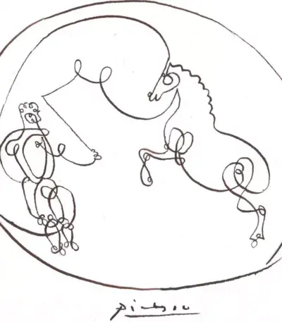 Authentic Picasso Painting - Rare Certified Art for Sale