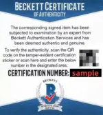 Leonardo DiCaprio signed poster – Beckett COA, Buy Now!