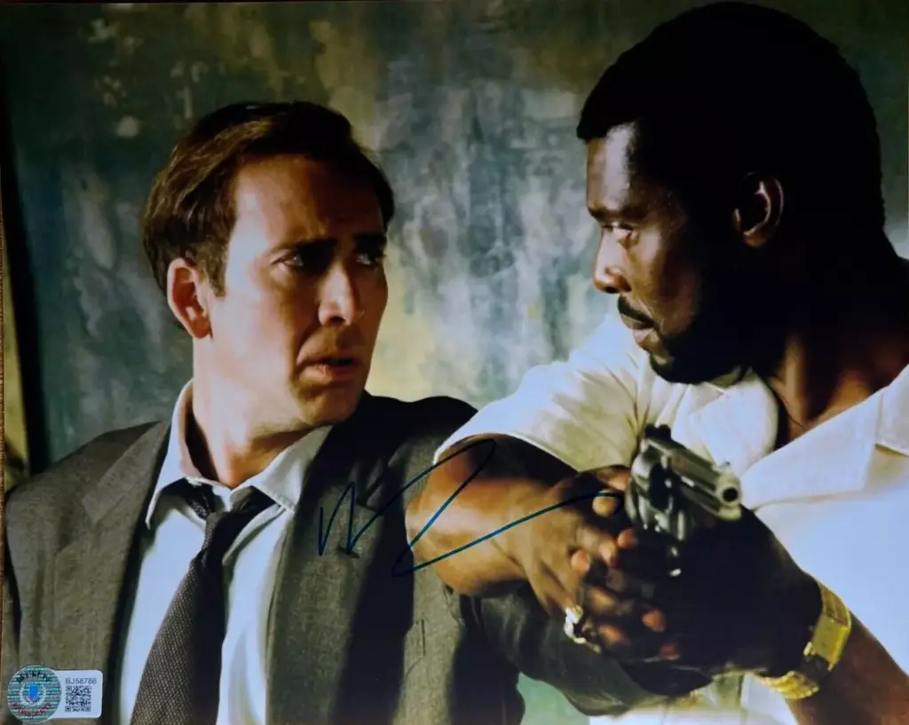 Nicolas Cage Signed Poster - Beckett COA - Buy Now