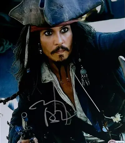 Rare Johnny Depp Signed Poster – Beckett COA – Buy Now!