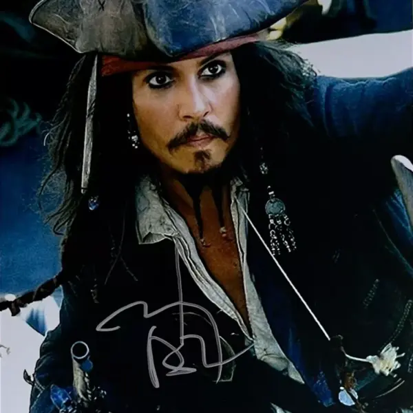 Rare Johnny Depp Signed Poster – Beckett COA – Buy Now!