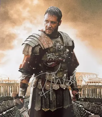 Russell Crowe Signed Gladiator Poster – Buy Now