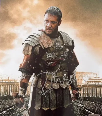 Russell Crowe Signed Gladiator Poster – Buy Now